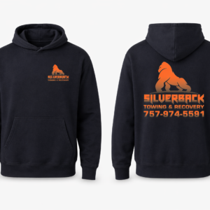 Black Full Sleeve Hoodie