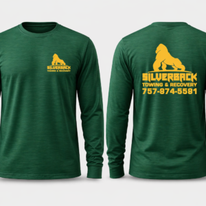 Green and Yellow Long Sleeves Tshirt